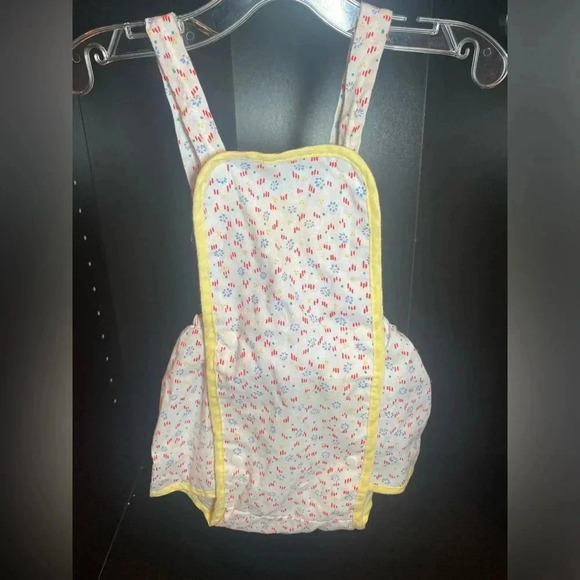 Vintage Animal Crackers romper with built in plastic bottoms. Size 24 months. - Picture 1 of 9